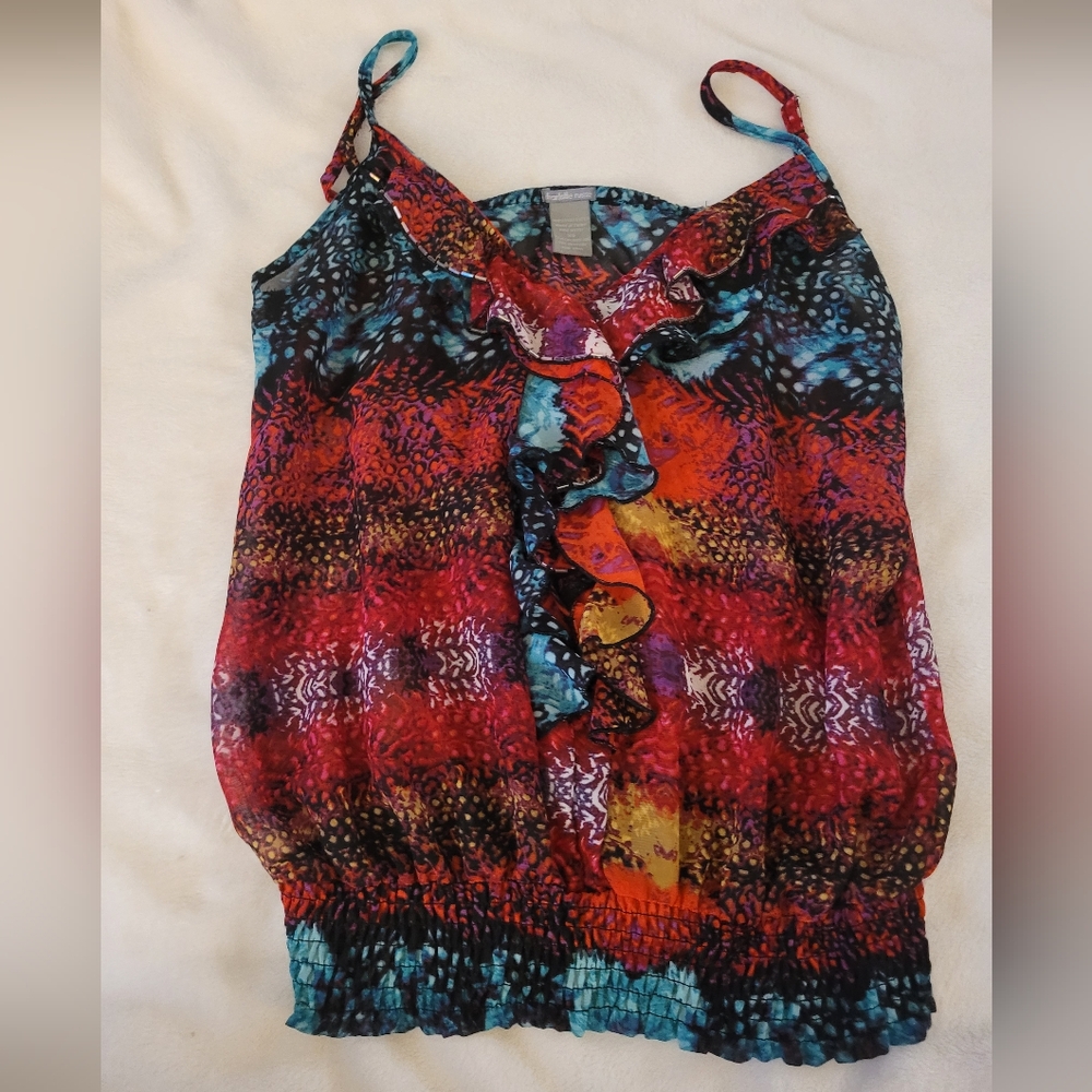 Women's Sheer Charlotte Russe Tank - Size XS